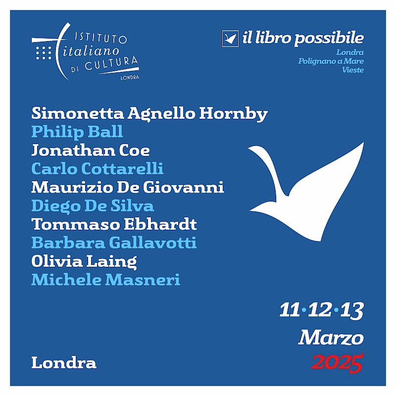 Welcome to "Il libro possibile 2025”, il festival made in puglia debutta a Londra