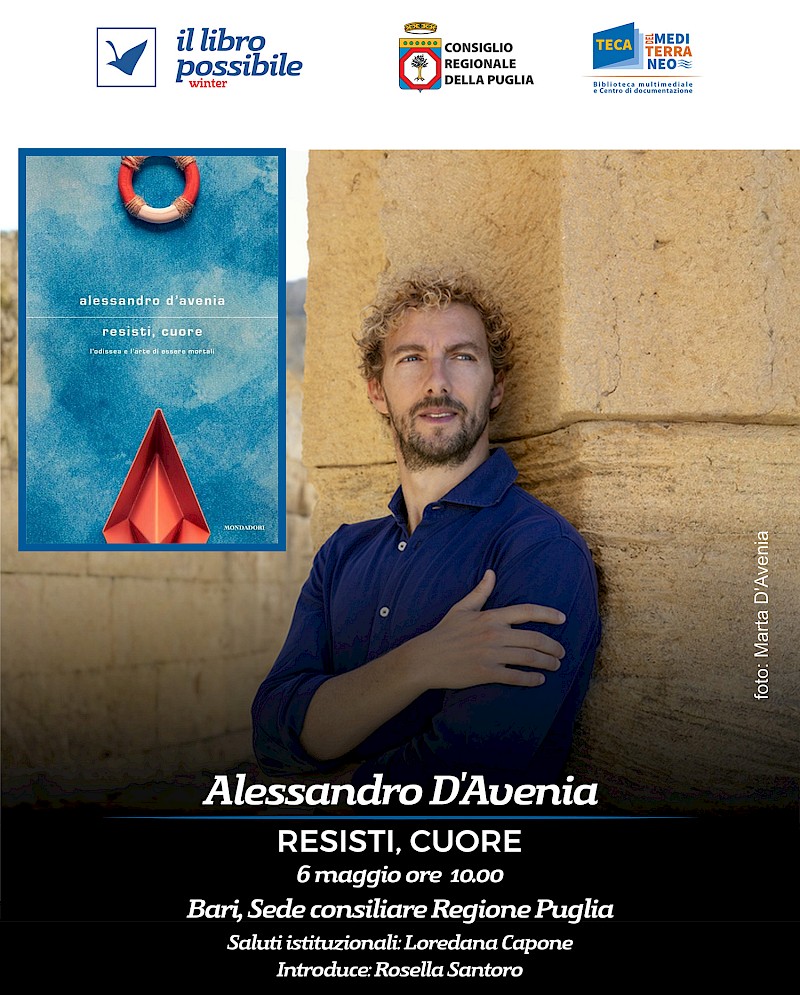 L’odissea e l’arte di essere mortali Alessandro D’Avenia al Libro Possibile Winter